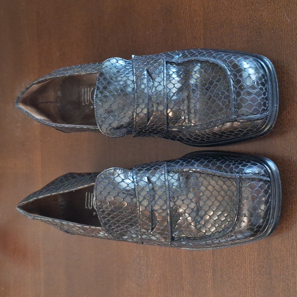 Luc Berjen Paris italian leather loafers